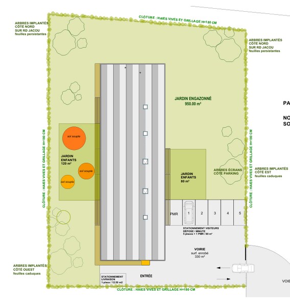 140 Bis Rue De La Garenne, Vendargues à vendre - Plan de site – Image 2 sur 5