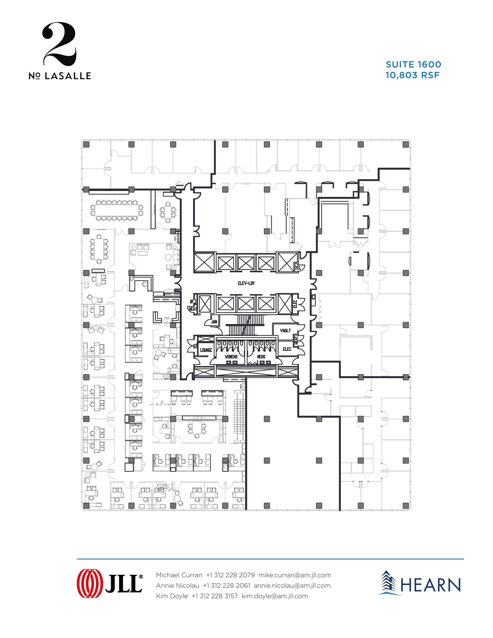 2 N La Salle St, Chicago, IL à louer Plan de site– Image 1 sur 1