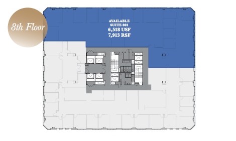 600 N King St, Wilmington, DE à louer Plan d’étage– Image 1 sur 1