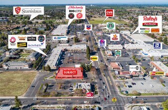 2641 Geer Rd, Turlock, CA - VUE AÉRIENNE  vue de carte