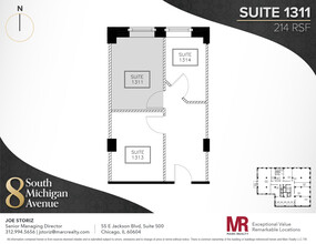 8 S Michigan Ave, Chicago, IL à louer Plan d’étage– Image 1 sur 1