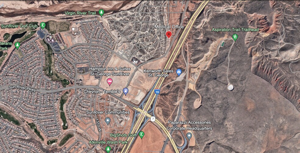 Pioneer Rd, St George, UT à vendre - Aérien – Image 3 sur 3