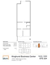 10849 Kinghurst Dr, Houston, TX à louer Plan de site– Image 1 sur 1