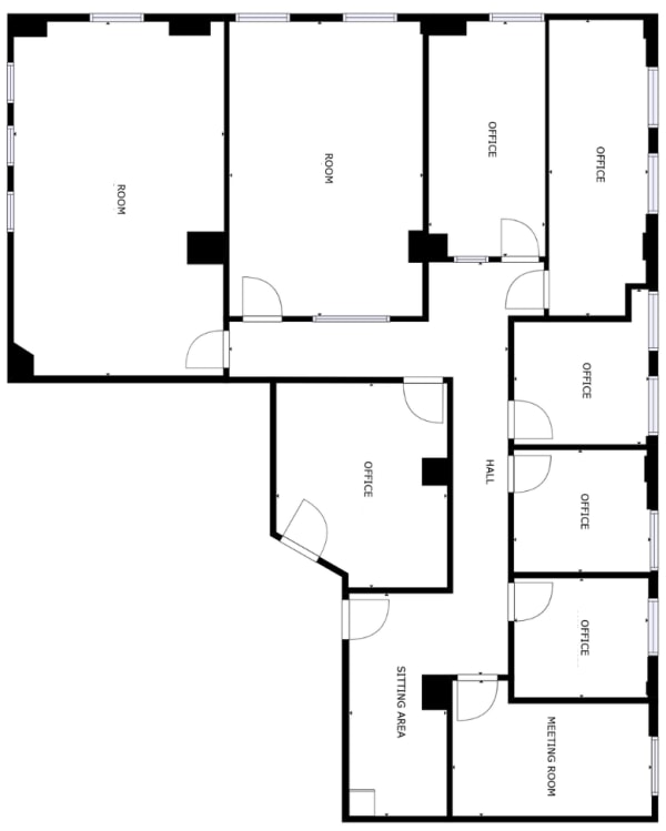 35 Journal Sq, Jersey City, NJ à louer Plan d’étage– Image 1 sur 3