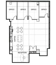 110 9 Av SW, Calgary, AB à louer Plan d’étage– Image 1 sur 1