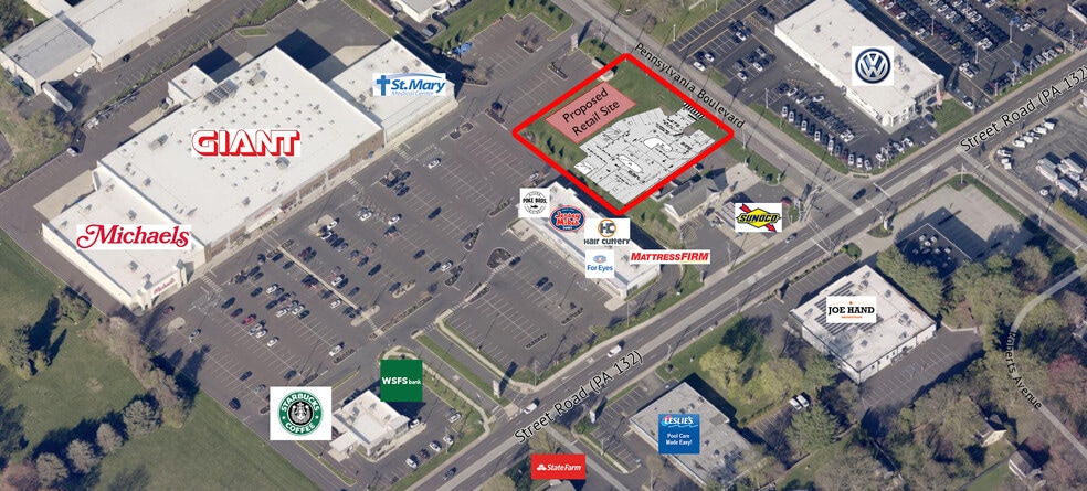 190 W Street Rd, Feasterville, PA à louer - Photo de l’immeuble – Image 3 sur 5