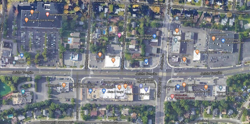320-358 Jericho Tpke, Syosset, NY à louer - Aérien – Image 3 sur 3