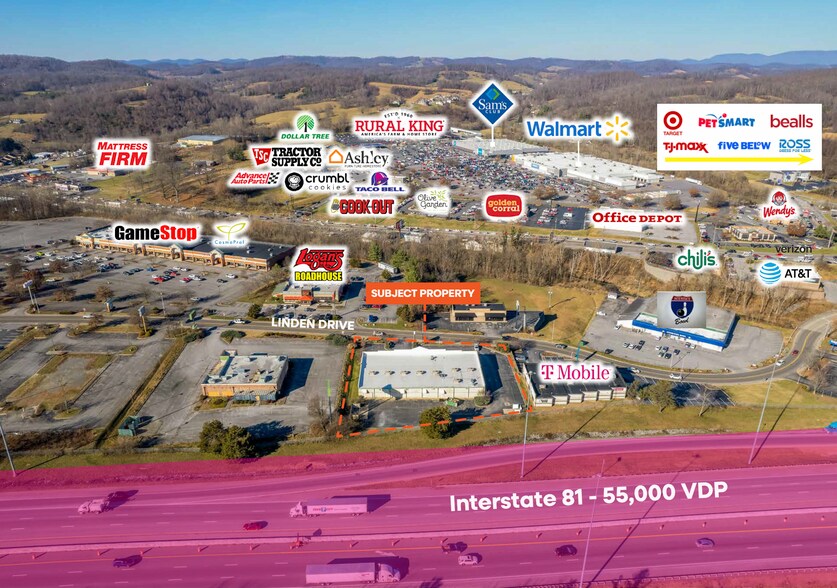 3175 Linden Dr, Bristol, VA à vendre - Photo de l’immeuble – Image 2 sur 7