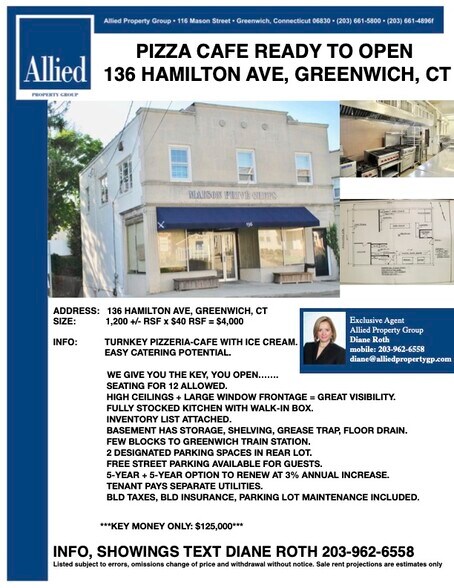 136 Hamilton Ave, Greenwich, CT à louer - Photo de l’immeuble – Image 2 sur 28