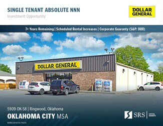 Plus de détails pour 5909 OK-58 Hwy, Ringwood, OK - Local commercial à vendre