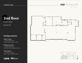 150 Harvester Dr, Burr Ridge, IL à louer Plan d’étage– Image 1 sur 7