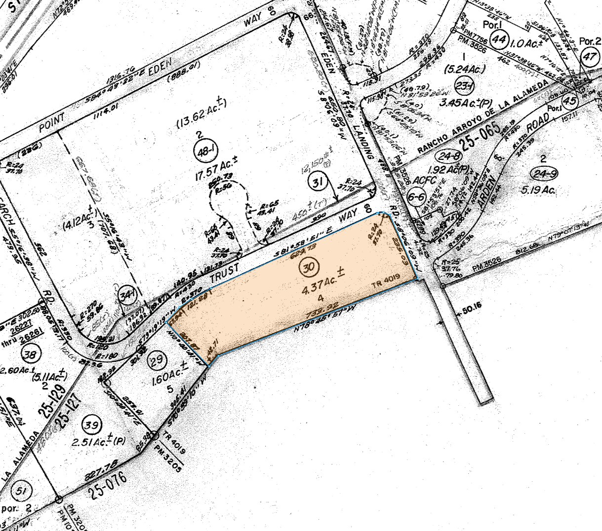 3906-3916 Trust Way, Hayward, CA à louer Plan cadastral– Image 1 sur 2