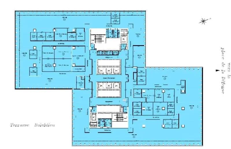 100-101 Terrasse Boieldieu, Puteaux à louer - Plan d’étage – Image 3 sur 15