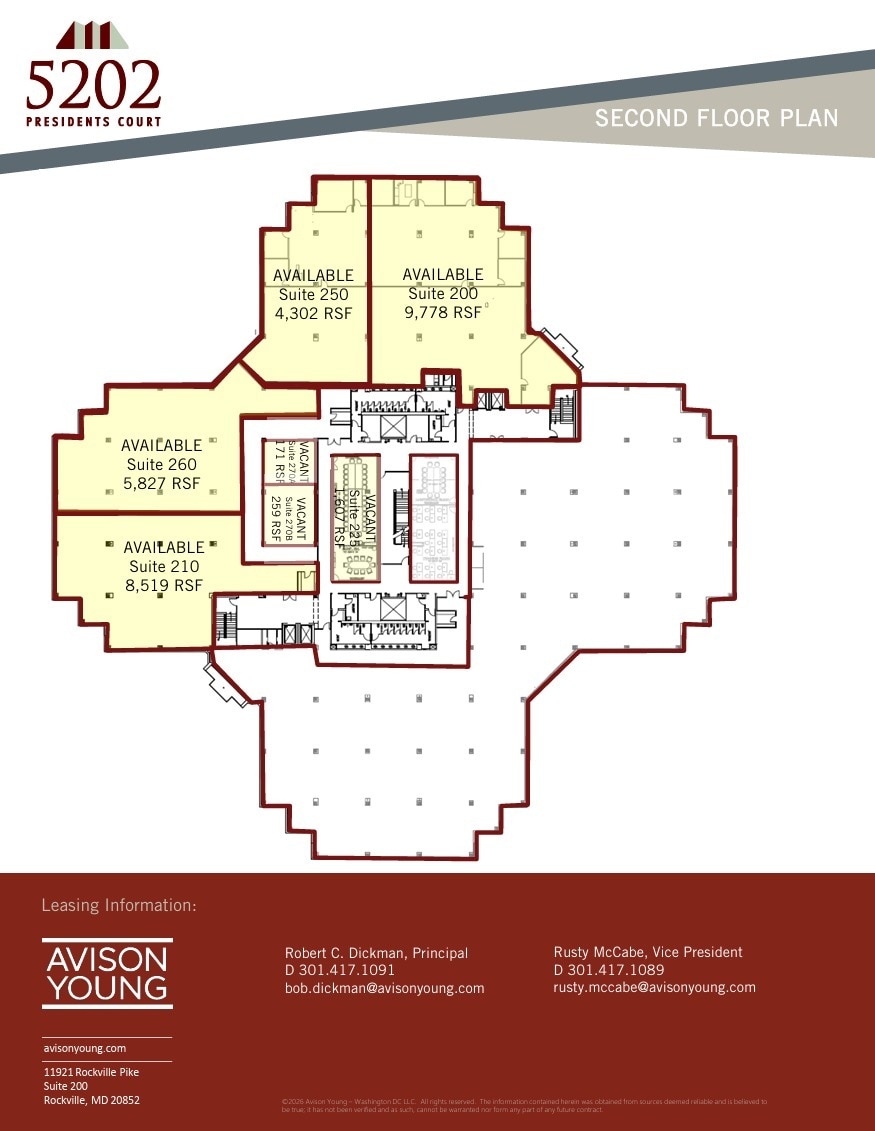 5202 Presidents Ct, Frederick, MD à louer Plan d’étage– Image 1 sur 1