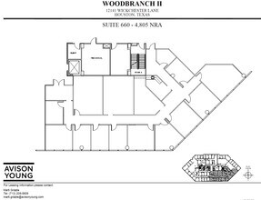 12141 Wickchester Ln, Houston, TX à louer Plan d’étage– Image 2 sur 2