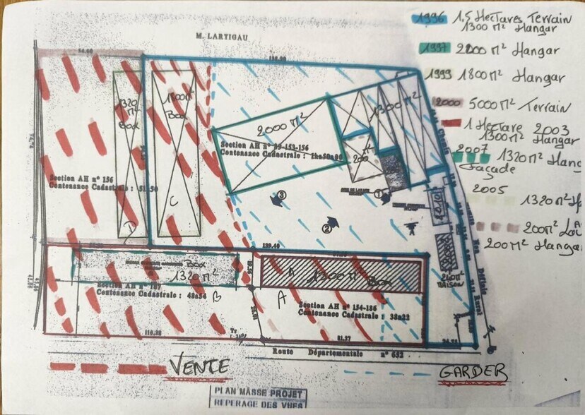 Local d'activités dans Saint-Julien-en-Born à vendre - Plan d’étage – Image 2 sur 2