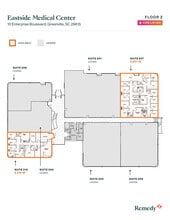 10 Enterprise Blvd, Greenville, SC à louer Plan d’étage– Image 1 sur 1