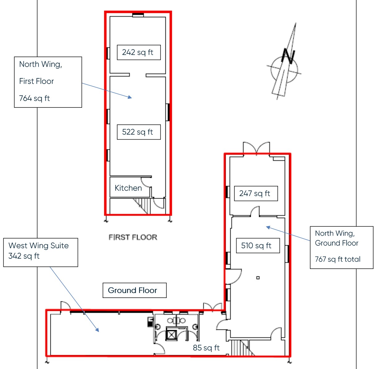 20 Market St, Swavesey à louer Plan d’étage– Image 1 sur 8