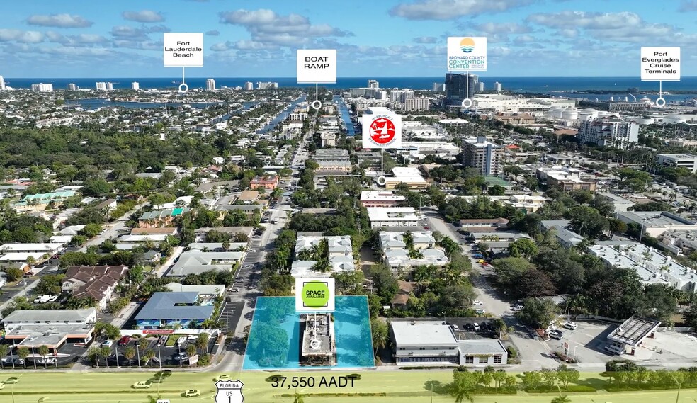 1500 S Federal Hwy, Fort Lauderdale, FL à louer - Photo de l’immeuble – Image 1 sur 3