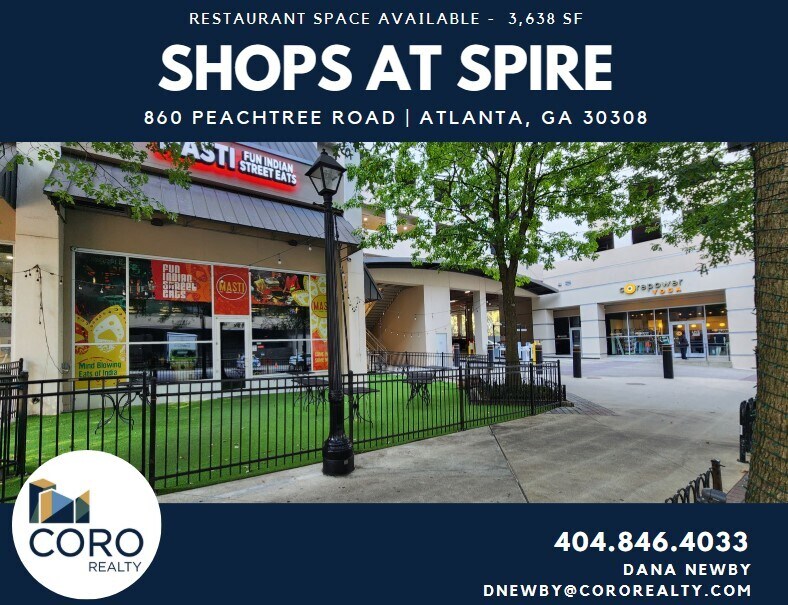 860 Peachtree St NE, Atlanta, GA à louer Photo de l’immeuble– Image 1 sur 7