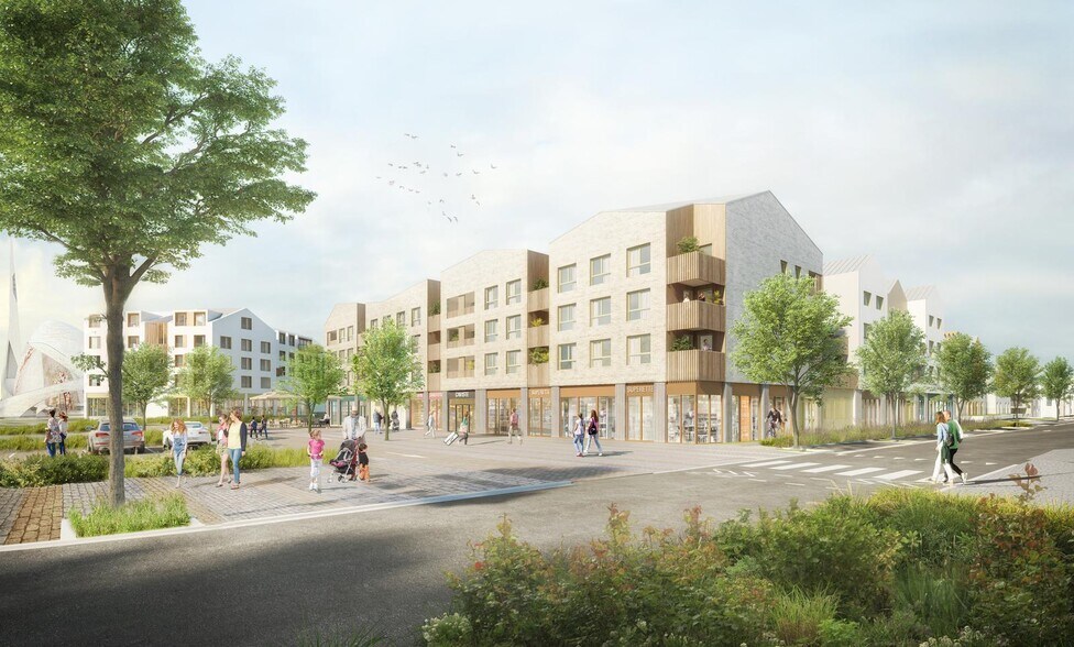 Local commercial dans VOISINS-LE-BRETONNEUX à louer - Photo de l’immeuble – Image 1 sur 4