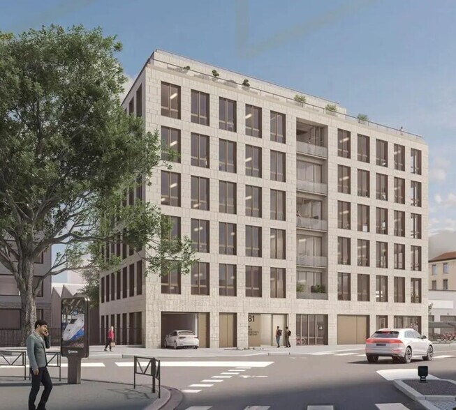 Bureau dans Villeurbanne à louer - Photo de l’immeuble – Image 2 sur 8
