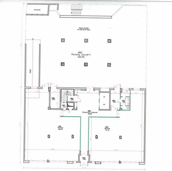 Bureau dans Lyon à louer - Plan d’étage – Image 2 sur 5