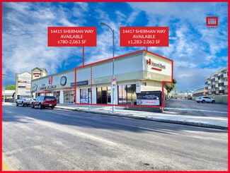Plus de détails pour 14435 Sherman Way, Van Nuys, CA - Bureau/Local commercial, Local commercial à louer