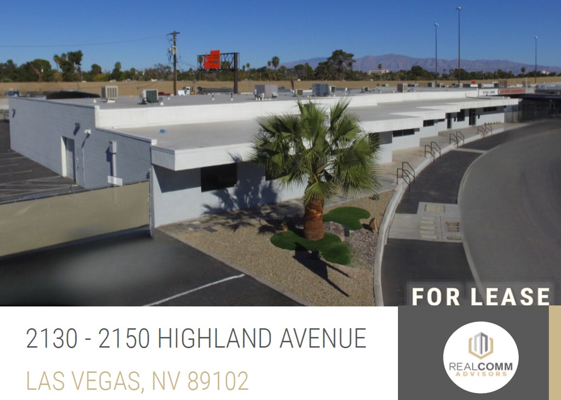 2130-2150 Highland Ave, Las Vegas, NV à louer Photo de l’immeuble– Image 1 sur 5