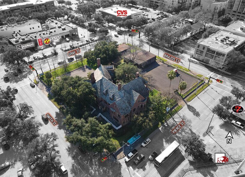 2000 Smith St, Houston, TX à vendre - Aérien – Image 3 sur 8