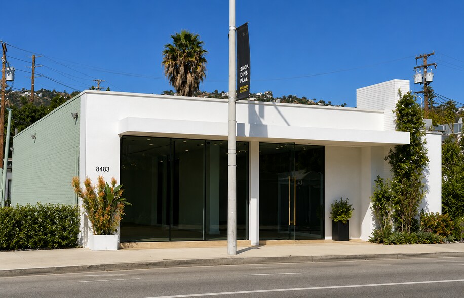 8483 Melrose Ave, West Hollywood, CA à louer - Photo de l’immeuble – Image 2 sur 9