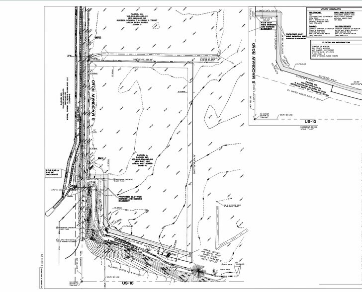 1510 E Midland Rd, Bay City, MI à vendre - Plan de site – Image 2 sur 2