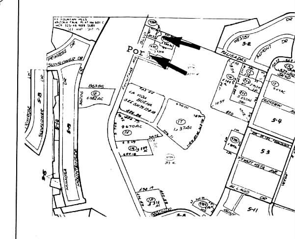 13757-13771 N Fountain Hills Blvd, Fountain Hills, AZ à louer - Plan cadastral – Image 3 sur 9