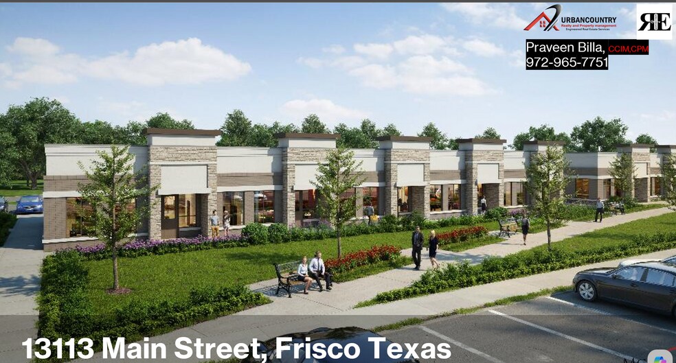 13113 Main St, Frisco, TX à louer - Photo de l’immeuble – Image 1 sur 2