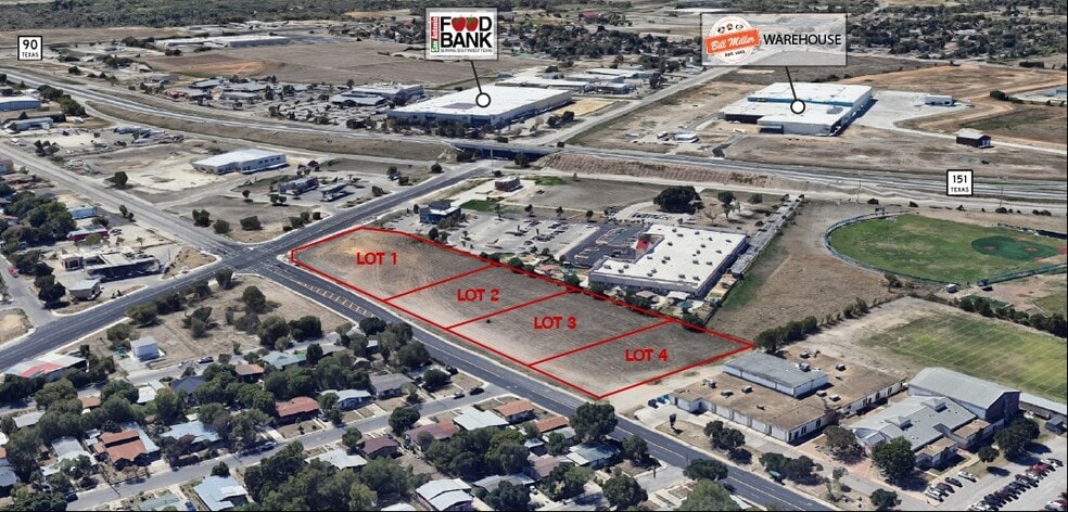 Old Hwy 90 W & S Acme Rd, San Antonio, TX à vendre - Aérien – Image 2 sur 6