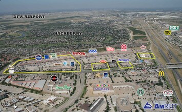 7447-7505 N MacArthur Blvd, Irving, TX - VUE AÉRIENNE  vue de carte