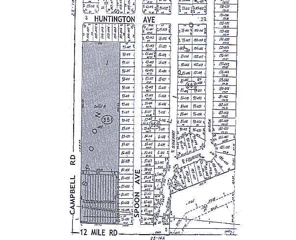 29048-29098 N Campbell Rd, Madison Heights, MI à vendre - Plan cadastral – Image 2 sur 6