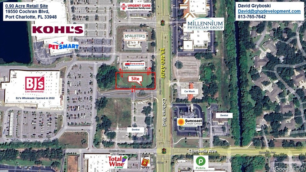 19550 Cochran Blvd, Port Charlotte, FL à louer - Aérien – Image 2 sur 3