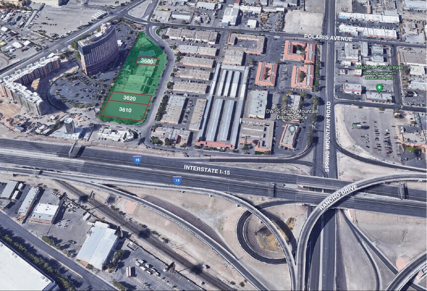 3610-3620 S Highland Dr, Las Vegas, NV à vendre - Photo de l’immeuble – Image 3 sur 6