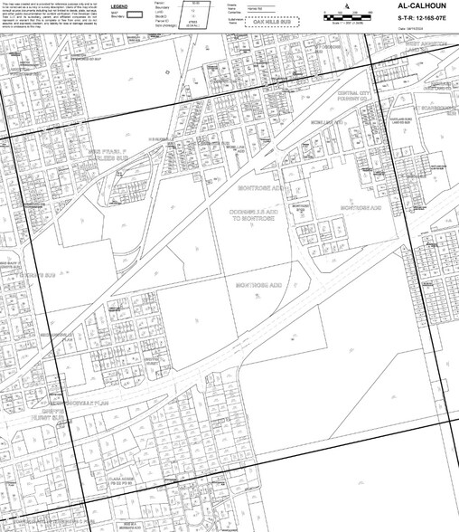 2412 Eulaton Rd, Anniston, AL à louer - Plan cadastral – Image 2 sur 2