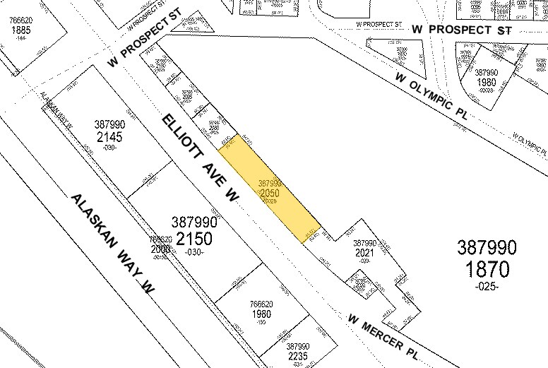 942 Elliott Ave W, Seattle, WA à louer - Plan cadastral – Image 2 sur 17