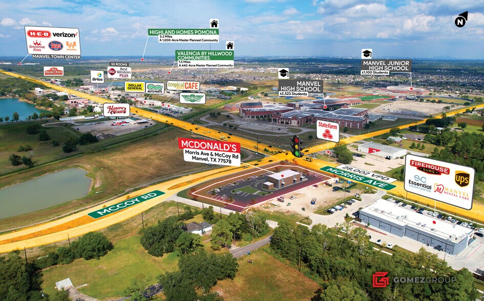 19706 Morris ave, Manvel, TX à vendre - Photo de l’immeuble – Image 3 sur 11