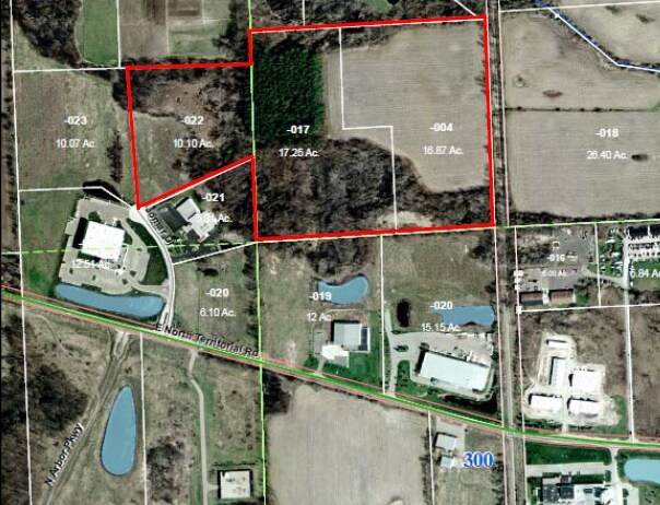 N Territorial Rd E, Whitmore Lake, MI à vendre - Plan cadastral – Image 2 sur 2