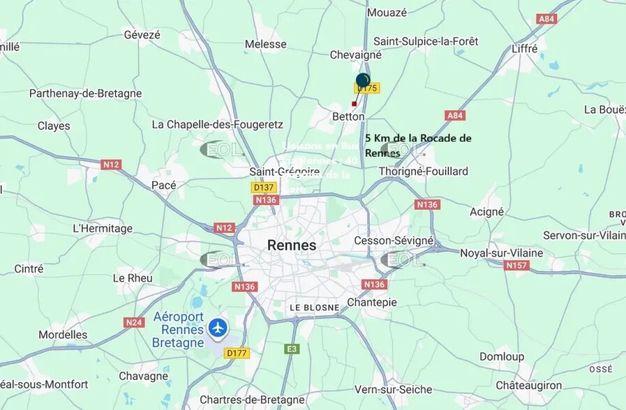 Rue Des Lavandières, Betton à louer - Photo de l’immeuble – Image 3 sur 4