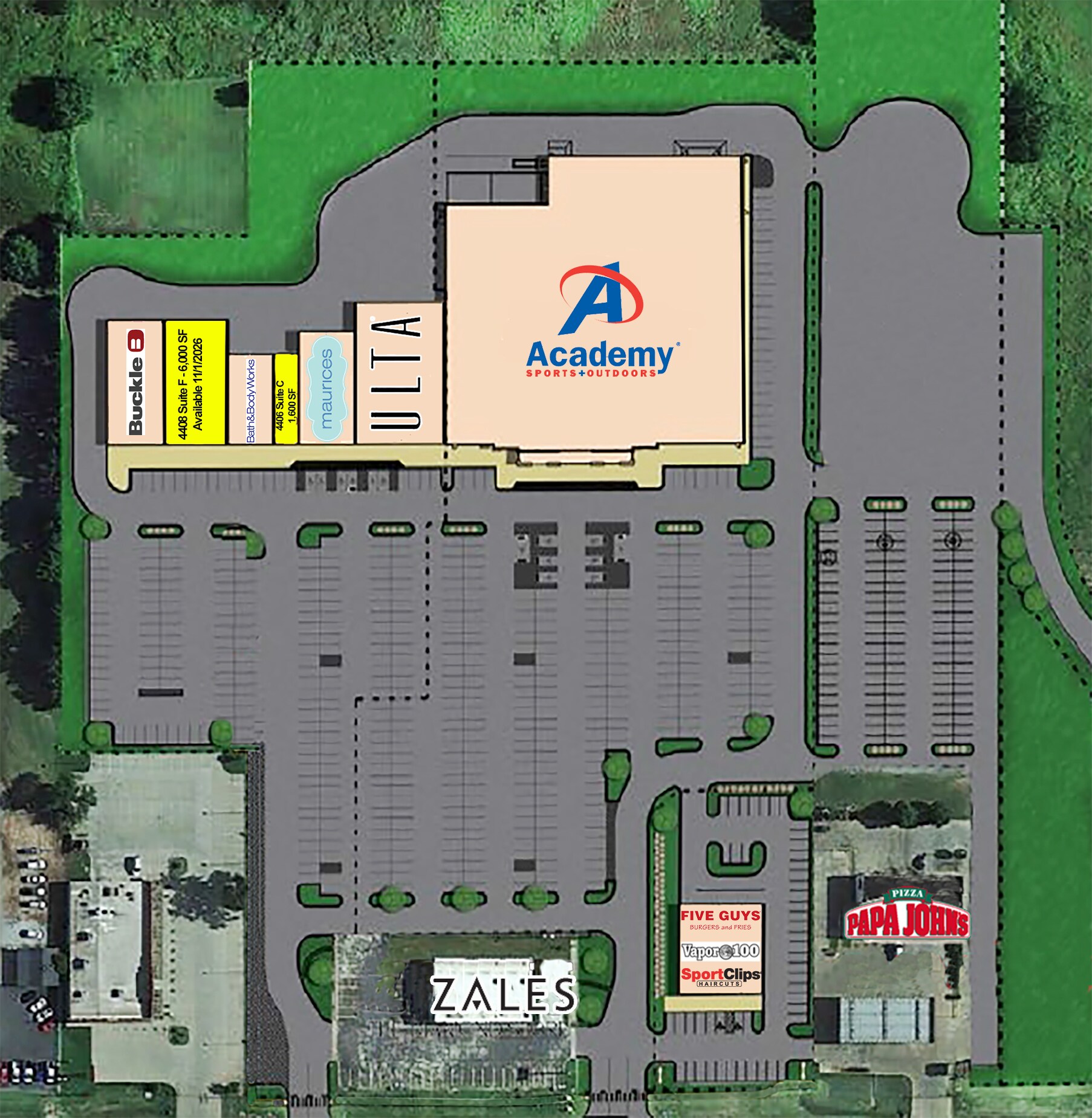 4408 W Owen K Garriott Rd, Enid, OK à louer Plan de site– Image 1 sur 1