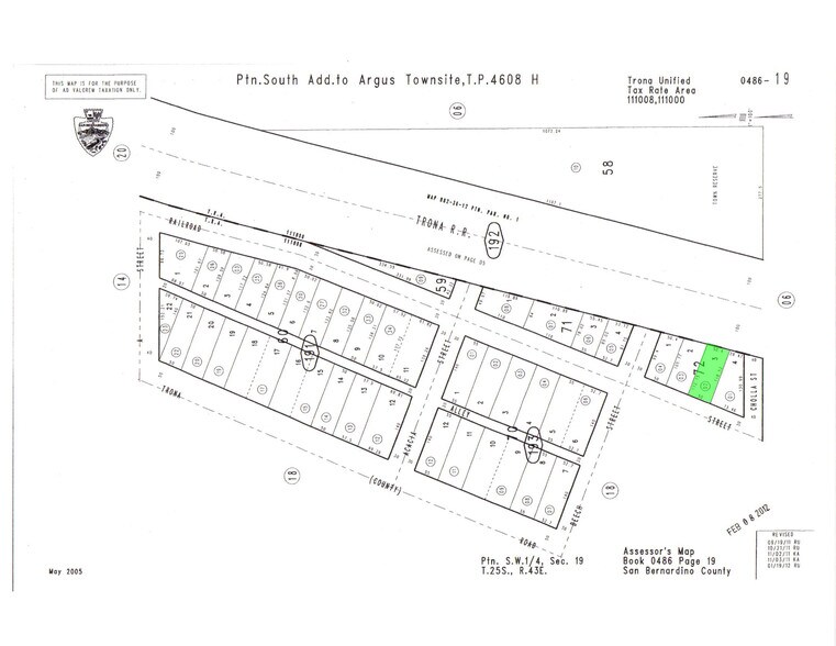 Railroad St, Trona, CA à vendre - Photo principale – Image 1 sur 8