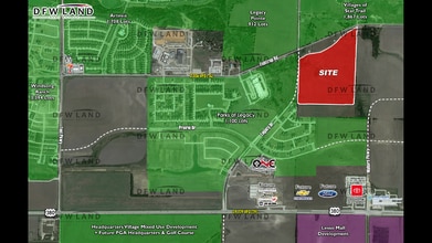 SEC Legacy & First St, Prosper, TX - VUE AÉRIENNE  vue de carte