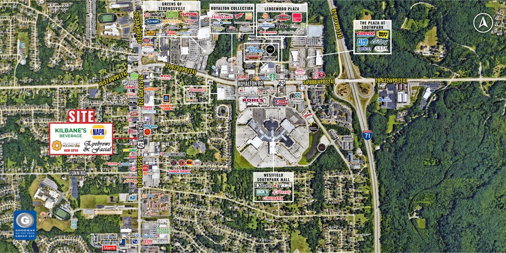 14692-14698 Pearl Rd, Strongsville, OH à louer - Photo de l’immeuble – Image 3 sur 12