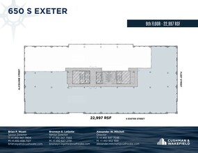 100 International Dr, Baltimore, MD à louer Plan d’étage– Image 1 sur 1