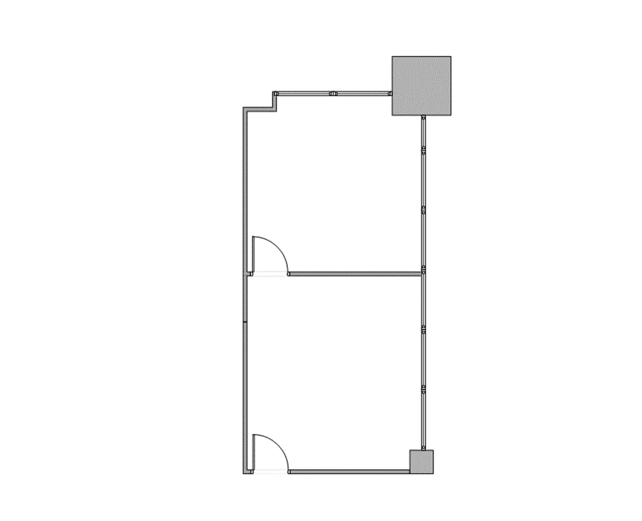 350 N Sam Houston Pky E, Houston, TX à louer Plan d’étage– Image 1 sur 1